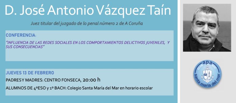 Conferencia D. José Antonio Vázquez Taín